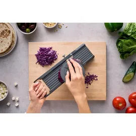 Global GEMÜSEHOBEL 64 mm Würfel/Scheiben/Julienne 1-tlg. Schwarz