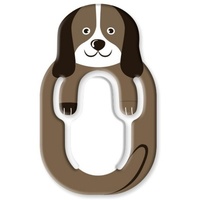 Bookchair Flexistand Animal Hund - superflacher Aufsteller für Smartphones und Mini-Tablets Handyhalter
