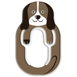 Bookchair Flexistand Animal Hund - superflacher Aufsteller für Smartphones und Mini-Tablets Handyhalter