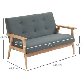 Homcom Sofa 833-913V02