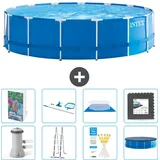 Frame Pool Rund - 457x122 Cm - 9-teilig  S565