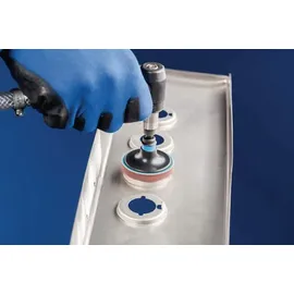 Pferd TOOLS COMBIDISC Stützteller Mittel für CD-System Ø 75 mm SBH mit Schaft-Ø 6 mm