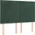 vidaXL Boxspringbett 140 x 200 cm Dunkelgrün