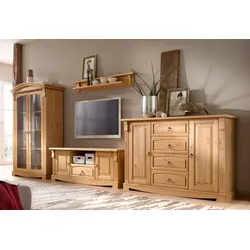 Sideboard »Anna«, Kommode aus massiver Kiefer, FSC®, Breite 140 cm, natur, , 23891813-0 B/H/T: 140 cm x 92 cm x 46 cm