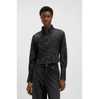 Boss regular fit Jeansbluse aus reiner Baumwolle, Modell 'SHIRT