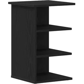vidaXL Beistellschrank 35x35x55 cm Schwarz