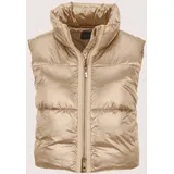 Madeleine Sommerweste mit Glanz-Finish in beige, | Gr.: 42