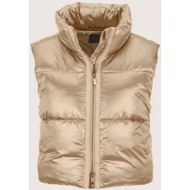 Madeleine Sommerweste mit Glanz-Finish in beige, | Gr.: 42
