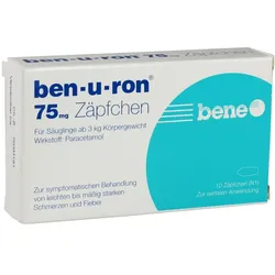 Ben-U-Ron 75mg Zäpfchen 10 ST