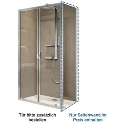 Novellini Lunes 2.0 BST2 Seitenwand für Klapptür