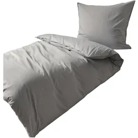 Traumschlaf Melange grau 240 x 220 cm + 2 x 80 x 80 cm