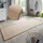 HANSE HOME BT Carpet Bouclé Läufer – Küchenläufer rutschfest Teppichläufer Flachgewebe Kurzflor Teppich Küchenteppich für Flur, Küche, Wohnzimmer, Badezimmer, Bad – Beige, 67x200cm