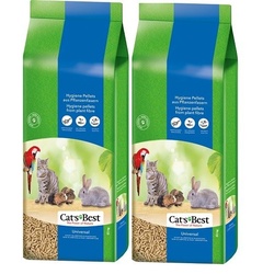 Cats Best Universal Pflanzenfaserstreu 2x40l / 2x22kg (Rabatt für Stammkunden 3%)