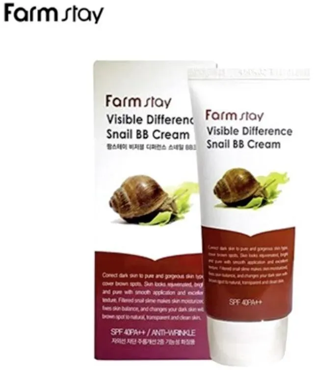 Farm Stay Visible Difference Snail BB Cream SPF40 PA++ 50 g (3 Optionen)