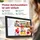 Xoro 10,1" Zoll WiFi Digitale Bilderrahmen, 1280x800 HD IPS Touch Display, 16GB Speicher, Automatische Rotation, Teilen Sie Fotos sofort von überall aus