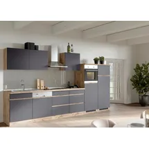 Held Küchenzeile Turin 360 cm Grau
