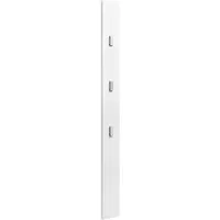 [en.casa] Hakenleiste Hansnes 15 x 165 x 3 cm Weiß