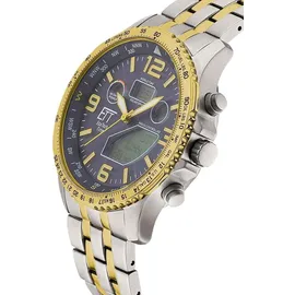 ETT Eco Tech Time Professional World Timer Titan 43,0 mm EGT-11576-31M