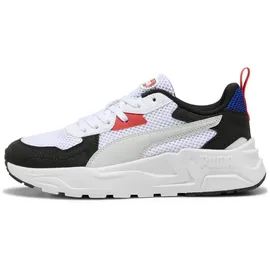 Puma Trinity Lite Mid 90s Kinder PUMA black/PUMA white/vivid blue/red fire 38,5