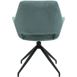 Mendler Esszimmerstuhl HWC-M53 Stoff grau-blau