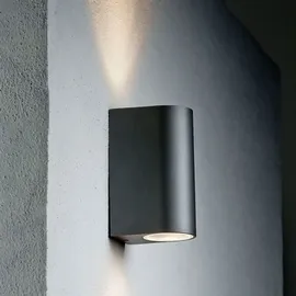 Nordlux Außenleuchte Aluminium IP44 GU10 schwarz