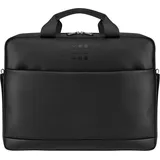 Moleskine Moleskine, Schlanke Aktentasche, Classic Kollektion, Professionelle Tasche für Laptop, Tablet, iPad Bis Zu 14", 40 x 31 x 7,5 cm, Schwarz