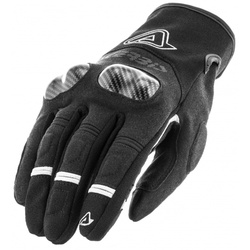 Acerbis Adventure Motorrad Handschuhe, schwarz, Größe S für Männer