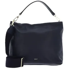 ABRO Schultertasche Leather Dalia Hobo Bag Kaia Navy
