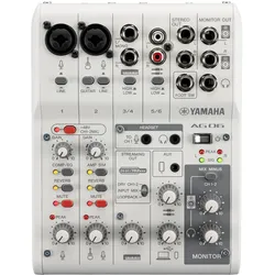 Yamaha AG06 MK2 USB-Audiointerface Weiß