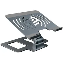 Reloop Reloop® Laptop-Ständer, (DJ-Möbel, Laptop Stands, Stand Hub Pro - Laptop Stand) grau
