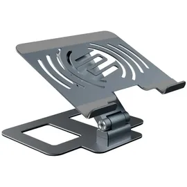 Reloop Reloop® Laptop-Ständer, (DJ-Möbel, Laptop Stands, Stand Hub Pro - Laptop Stand) grau