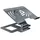 Reloop Reloop® Laptop-Ständer, (DJ-Möbel, Laptop Stands, Stand Hub Pro - Laptop Stand) grau