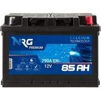 NRG Premium Autobatterie 12V 85AH 790A/EN Batterie ersetzt 74AH 75AH 77AH 80AH 82AH 83AH