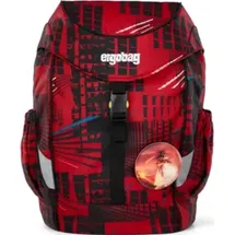 ergobag 01267-90195-10 MINI Kinderrucksack AlarmBärreitschaft, rot