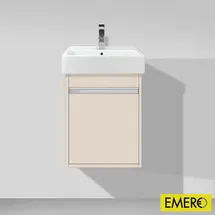 Duravit Waschtischunterschrank 1 Tür 40 x 55 x 32 cm Taupe