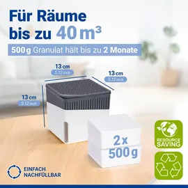 Wenko Raumentfeuchter Mod. Cube Weiß
