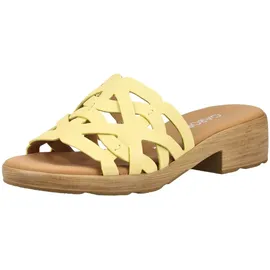 Gabor Pantolette hellgelb 40,