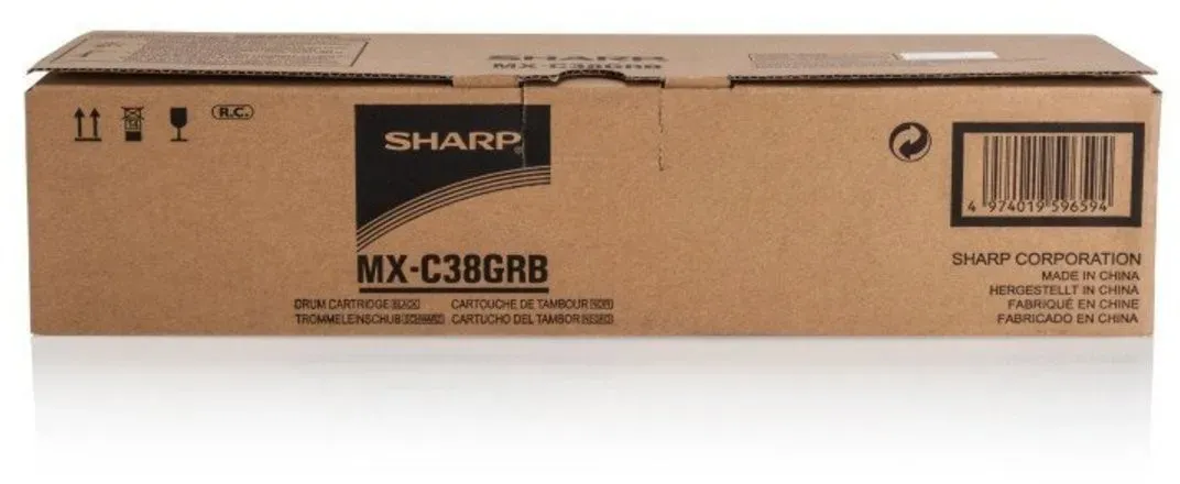 Original Sharp Toner MX-C38GRB schwarz für MX-B DX-C 310 311 312 380 381 400 ...