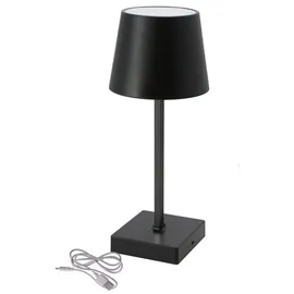 Spetebo LED Tischleuchte Schwarz