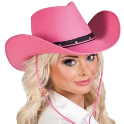 Pinker Western Cowboy Hut Cindy - OS