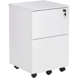 Beliani Johnson Aktenschrank 40 x 40 x 62 cm schwarz