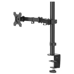 Hama 00118490 Monitorhalterung, höhenverstellbar, schwenk-/neigbar, ausziehbar, 13 - 32