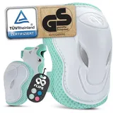 99flips Knieschoner Kinder mit GS [6er Set] GRIND S/M Mint Schoner Inliner Kinder - Knieschützer Protektoren mit Knie- und Ellenbogenschützer - Schützer Protektoren Inliner