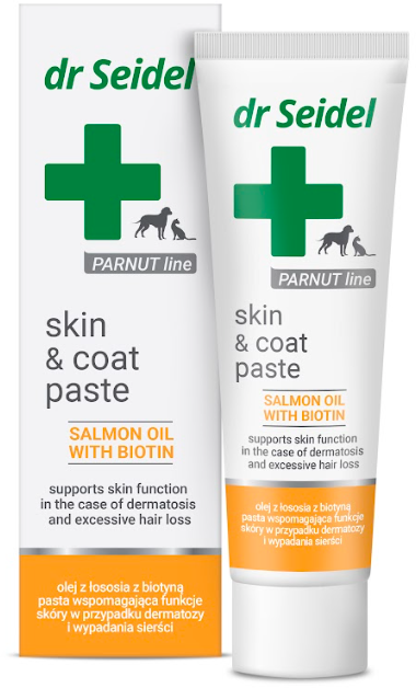 Dr. Seidel Skin&Coat Paste - Paste zur Unterstützung der Hautfunktion bei Dermatose und Haarausfall 105g (Rabatt für Stammkunden 3%)