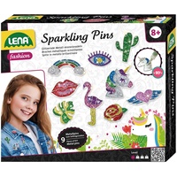 Lena Metal Sparkling Pin,