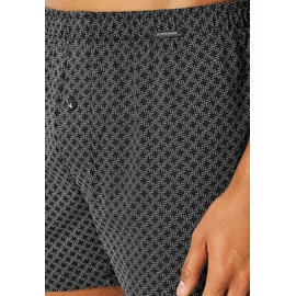 SCHIESSER Boxershorts 2er Pack Schwarz / Weiß XXL