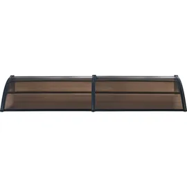 [en.casa] Vordach Mellerud 300 x 100 cm braun