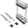 Emuca Ausziehbarer Flaschenhalter Modul 150mm Grau anthrazit