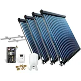 Feuer-Anker Röhrenkollektor Solarpaket Vakuumröhrenkollektor HP22-4 14,44 m2 Flachdach Solar