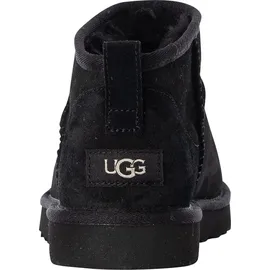 UGG Australia UGG Klassische Ultra-Mini-Wildlederhausschuhe, Schwarz 46 EU - 46